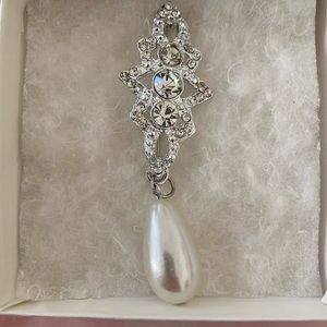 Wedding dress and veil